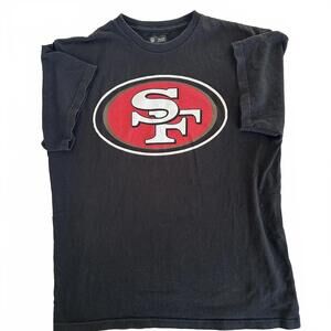 San Francisco 49ers Men NFL Team Apparel T-Shirt Black - Large